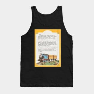 Thomas the Tank Engine Vintage Stamp - Thomas Ladybird Blurb Tank Top